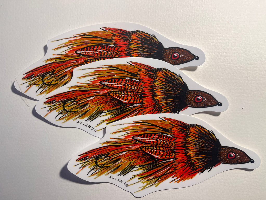 Three colorful Streamer stickers on a light gray background
